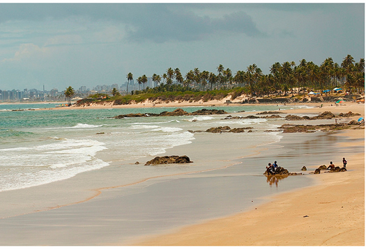 Sol y playa en Salvador