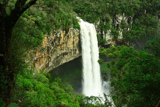 Cascada del Caracol, sitio turístico de Gramado y Canela